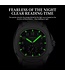 Nibosi  Herenhorloge  Zilver Blauw   Siliconen Band
