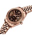 Nibosi Heren & Dameshorloges  Rosé Chocolate Dial