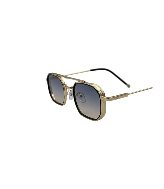 Mpariz Vintage Square​ - Goud - Zonnebril voor Heren & Dames - Inclusief Luxe Mpariz Brillenkoker