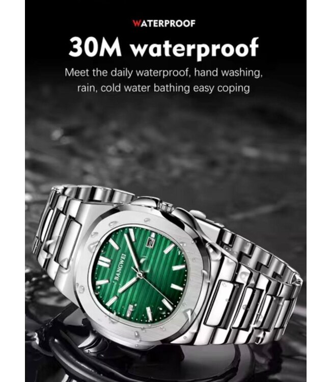 Mpariz Luxe Herenhorloges  - Gratis Armband bij elke bestelling (twv €29,95)