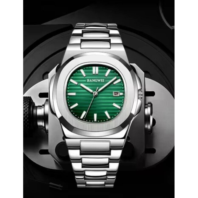 Mpariz Stratos – herenhorloge met stalen band en modern design