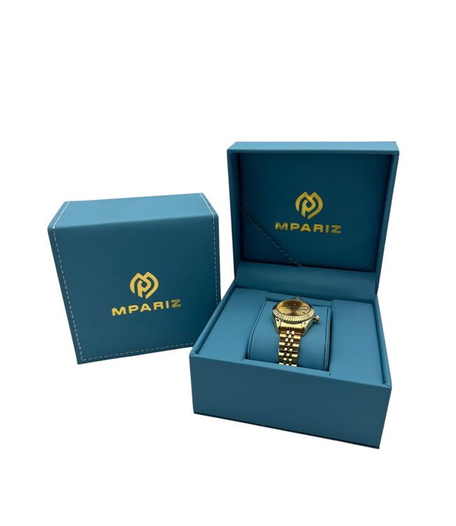 Nibosi Heren & Dameshorloges Goud