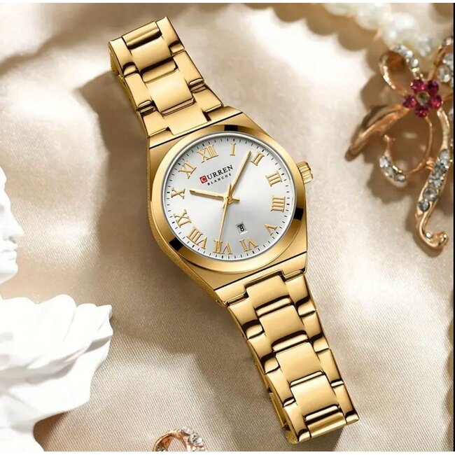 Curren Aurélie – dameshorloge met stalen band en klassiek design