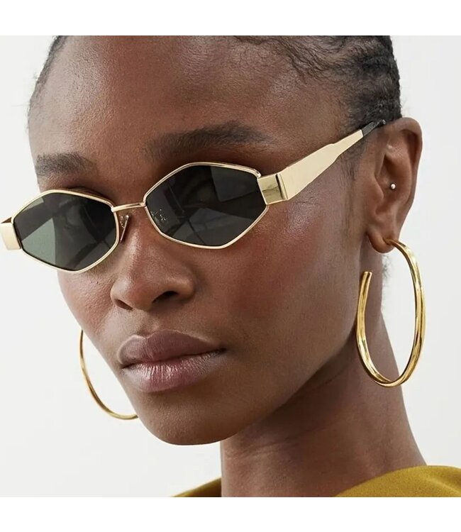 Mpariz Luxe Women's​ – Goud - Zonnebril voor Dames - Inclusief Luxe Mpariz Brillenkoker