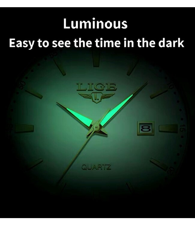 Lige Luxe Herenhorloges Goud en Zilver