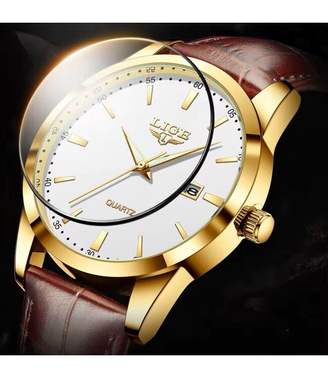 Lige Luxe Herenhorloges Goud en Zilver