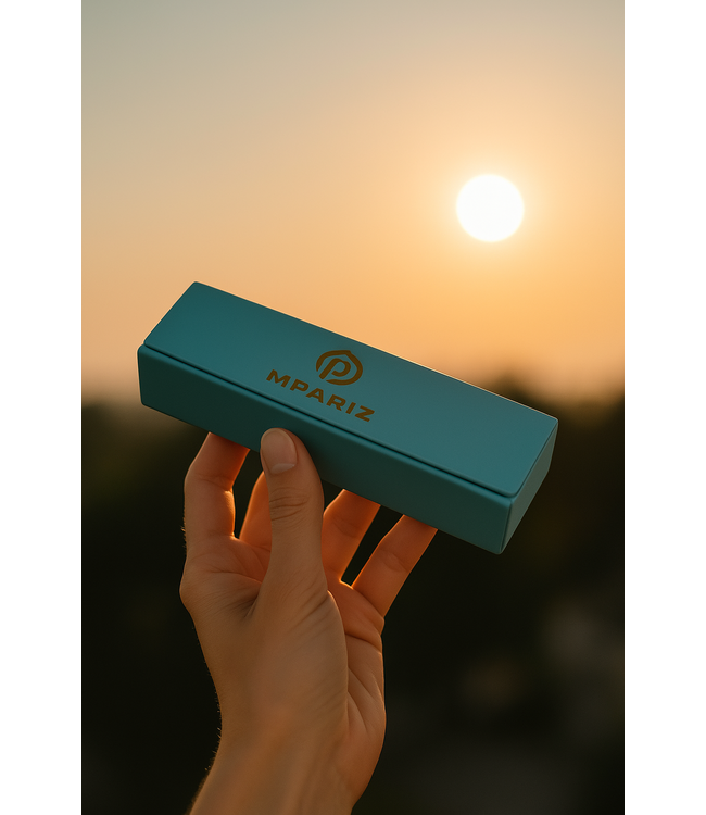 Mpariz Luxe Oval – Goud - Zonnebril voor Heren & Dames - Inclusief Luxe Mpariz Brillenkoker