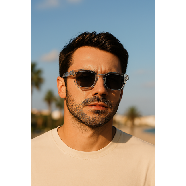 Mpariz Bold Vision​ - Transparant - Zonnebril voor Heren & Dames - Inclusief Luxe Mpariz Brillenkoker