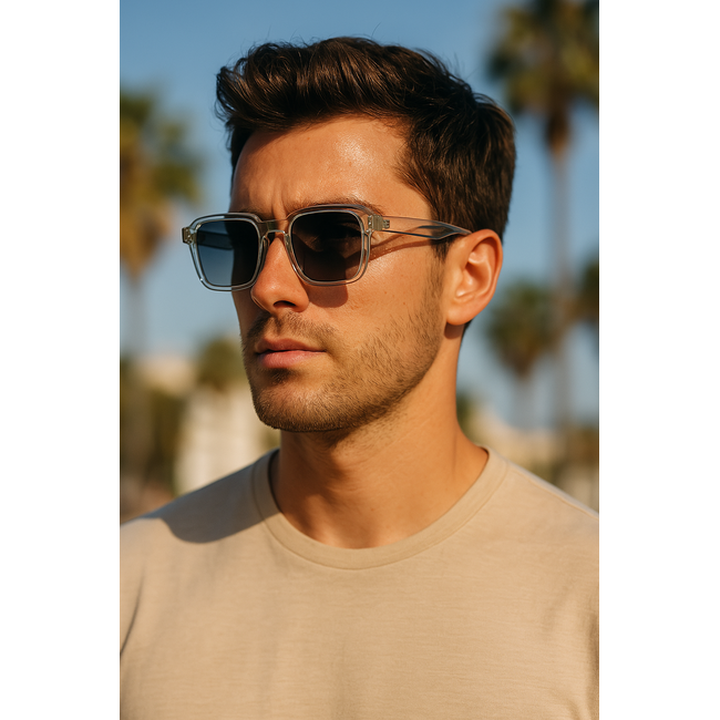 Mpariz Bold Vision​ - Transparant - Zonnebril voor Heren & Dames - Inclusief Luxe Mpariz Brillenkoker