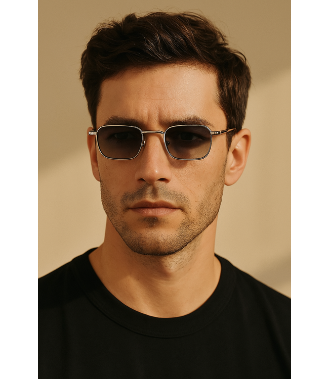 Mpariz Vintage Square​ - Goud - Zonnebril voor Heren & Dames - Inclusief Luxe Mpariz Brillenkoker