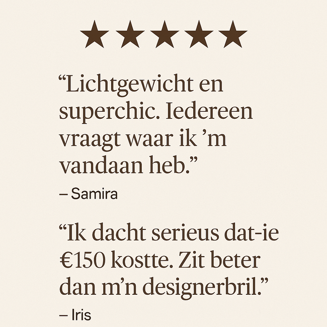 Mpariz Luxe Oval – Goud - Zonnebril voor Heren & Dames - Inclusief Luxe Mpariz Brillenkoker