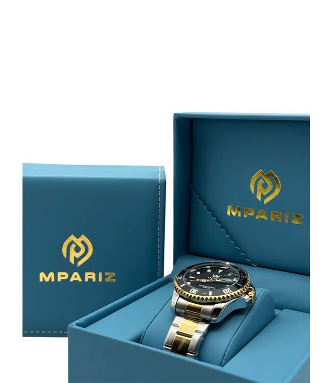 Olevs Luxe Heren Horloges Goud Zwart