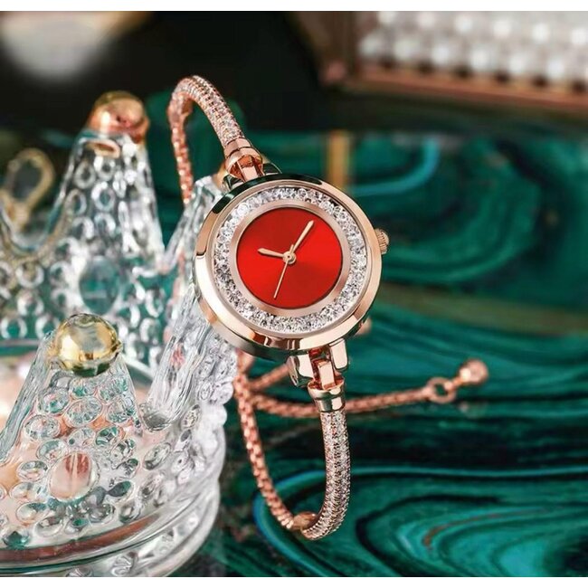 Mpariz Roséa – dameshorloge met armbanddesign en elegant design