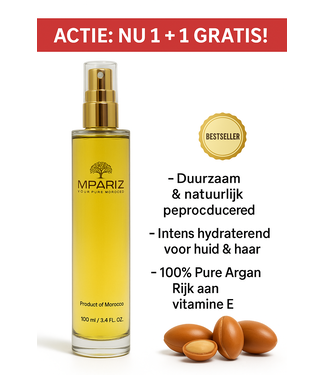 Mpariz Argan Olie 100ml - SPF30 ( 1+1 GRATIS)