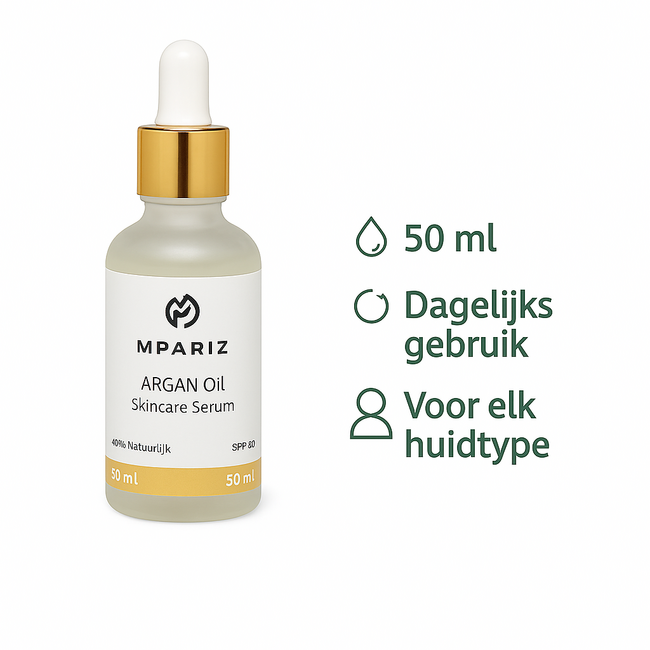 Mpariz Argan Oil Serum – Voor een stralende, beschermde huid met natuurlijke glow
