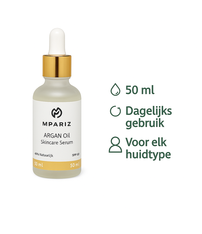 Mpariz Argan Oil Serum – Voor een stralende, beschermde huid met natuurlijke glow