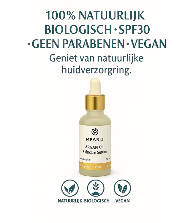 Mpariz Argan Oil Serum – Voor een stralende, beschermde huid met natuurlijke glow