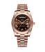 Nibosi Herenhorloge Rosé Chocolate Dial - Datum