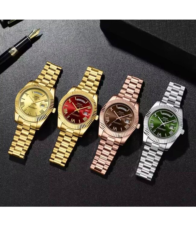 Nibosi Herenhorloge Goud