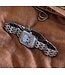 Mpariz Luxe Dameshorloge Zilver Wit met Diamonds
