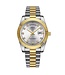 Nibosi Luxe Herenhorloge Zilver Goud Parelmoer Wit