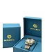 Nibosi Luxe Herenhorloge Zilver Goud Parelmoer Wit