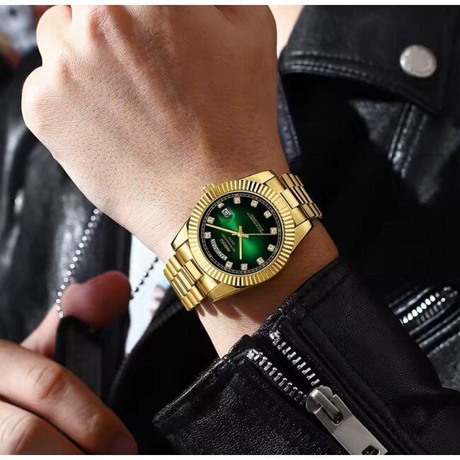 Nibosi Prestige – herenhorloge met stalen band en verfijnd design