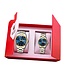 Olevs Luxe Horlogeset Zilver Goud Blauw
