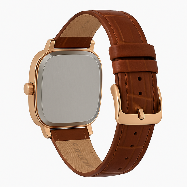 Geduo Classique – herenhorloge met leren band en klassiek design