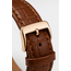 Geduo Herenhorloge Rosé Goud met Leren Band