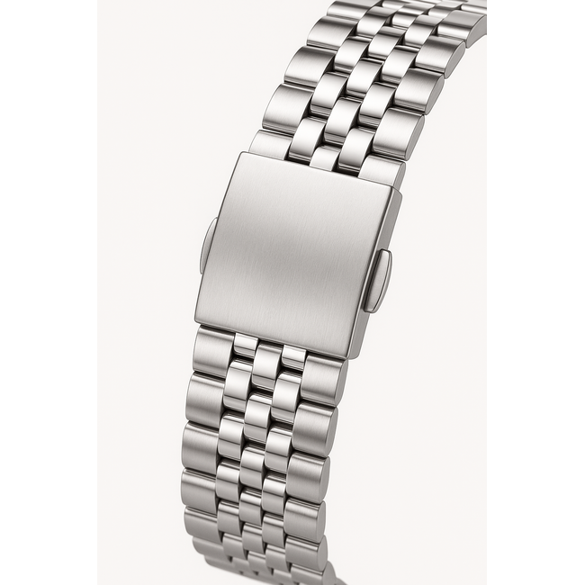 Ricecgo Blanc – herenhorloge met stalen band en klassiek design