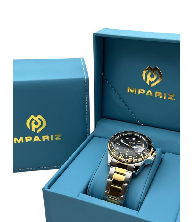 Nibosi Herenhorloge & Gold Black Edition