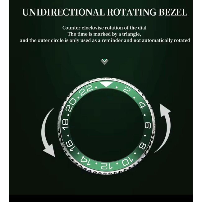 Nibosi Herenhorloge & Gold Black Edition