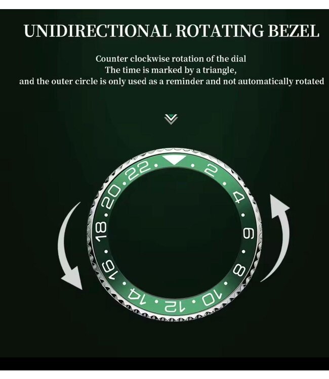 Nibosi Herenhorloge & Gold Black Edition