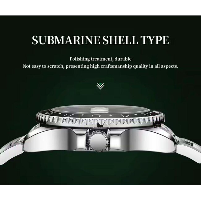 Nibosi Herenhorloge & Gold Black Edition