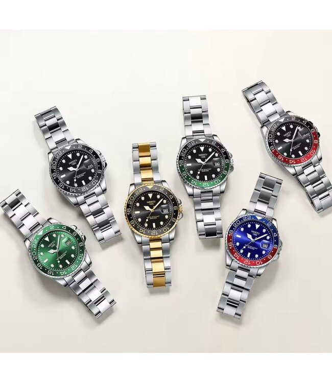 Nibosi Herenhorloge & GMT Sport Edition