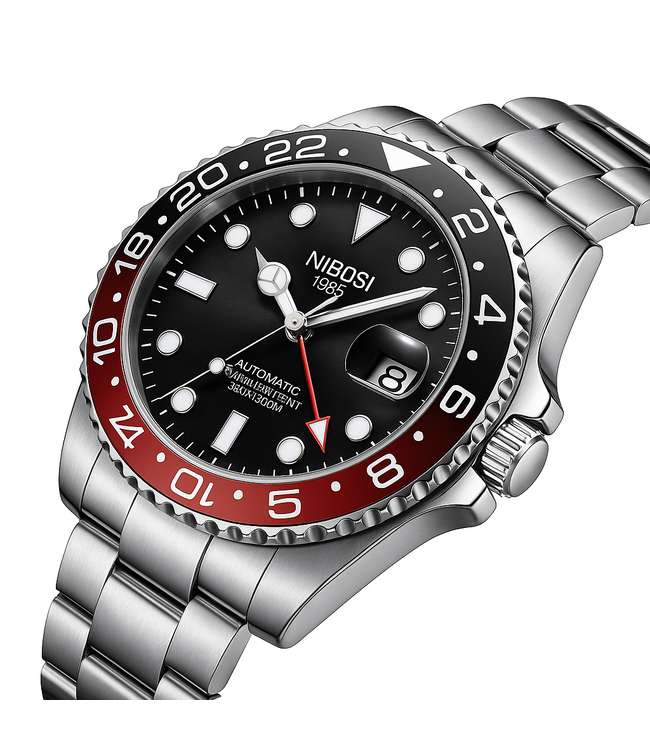 Nibosi Herenhorloge & GMT Sport Edition