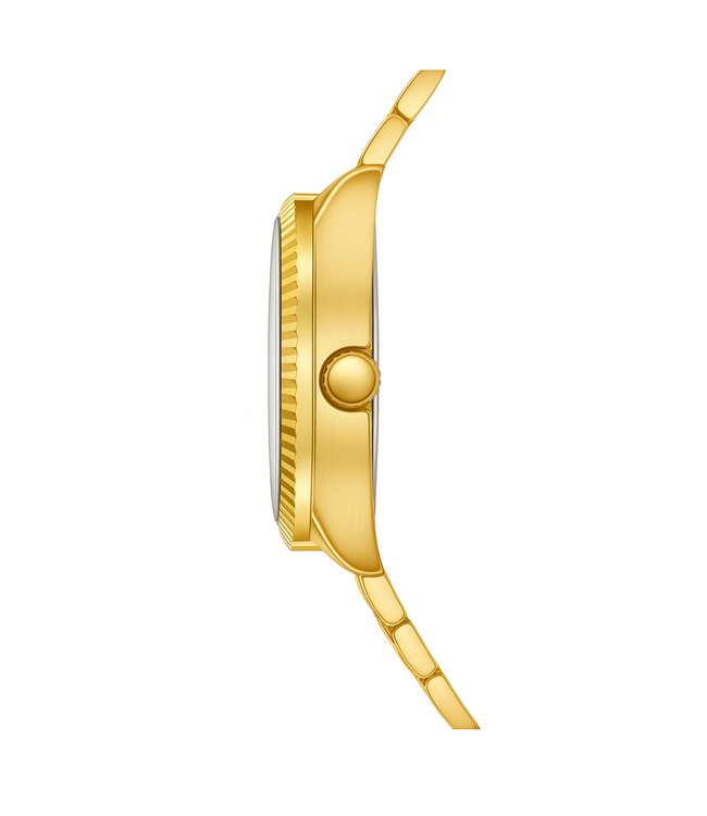 Nibosi Herenhorloge Goud & Chocolate Dial