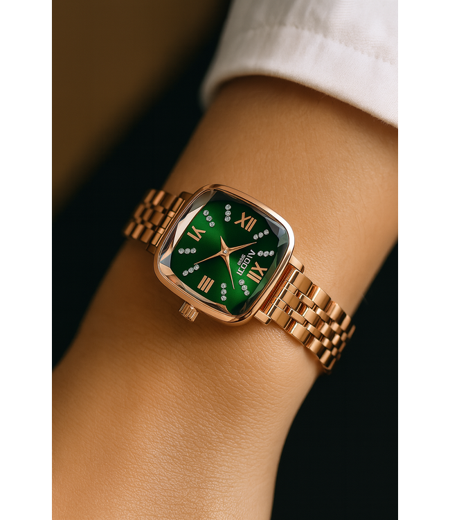 Nibosi Dameshorloge Rosé & Groen