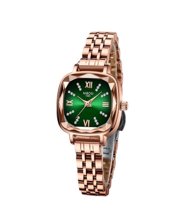 Nibosi Dameshorloge Rosé & Groen