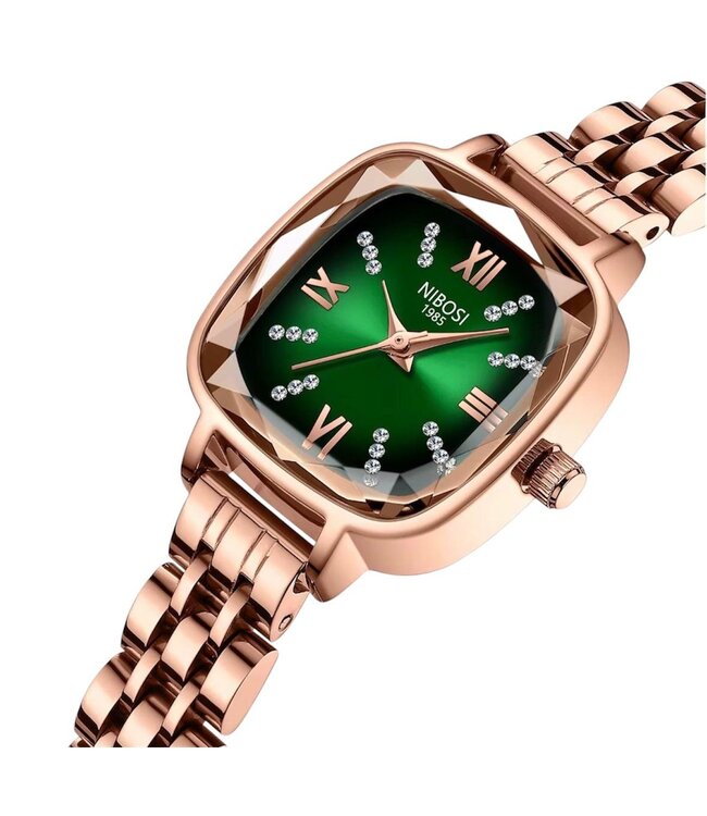 Nibosi Dameshorloge Rosé & Groen