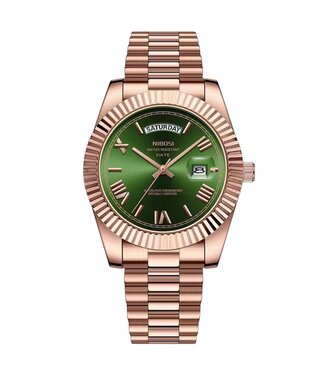 Nibosi Herenhorloge Rosé & Groen