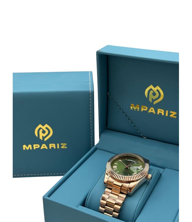 Nibosi Herenhorloge Rosé &  Groen