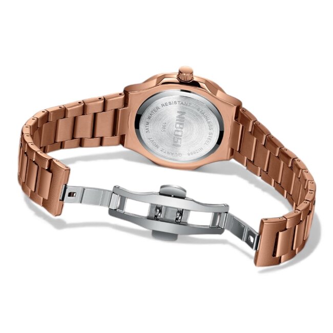 Nibosi Lumière – herenhorloge met stalen band en verfijnd design