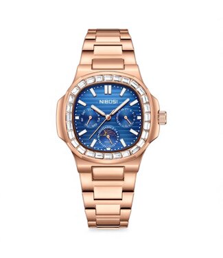 Nibosi Herenhorloge Rosé & Blauw