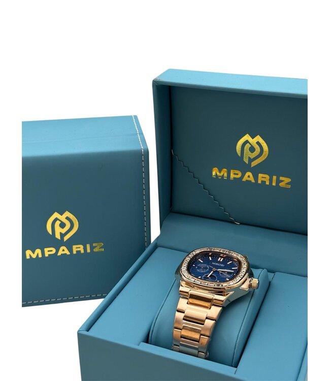 Nibosi Herenhorloge Rosé & Blauw