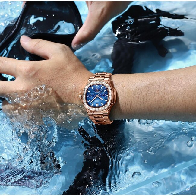 Nibosi Lumière – herenhorloge met stalen band en verfijnd design