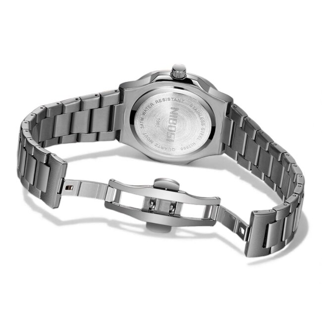 Nibosi Lumière – herenhorloge met stalen band en verfijnd design