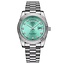 Nibosi Herenhorloge Zilver & Mint Daimond