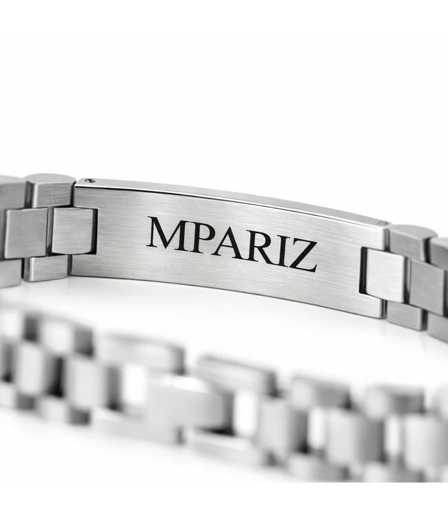 Mpariz  Dames & Herenarmbanden  Titanium  RVS
